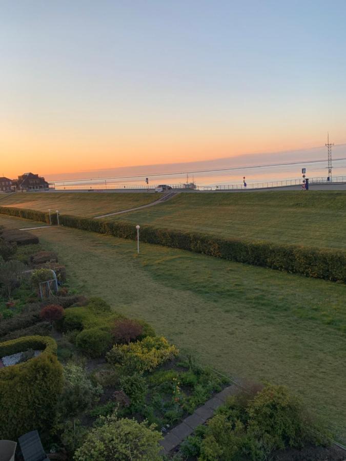 Fewo Mit Meerblick - Direktzugang Zur Nordsee Lägenhet Wilhelmshaven Exteriör bild